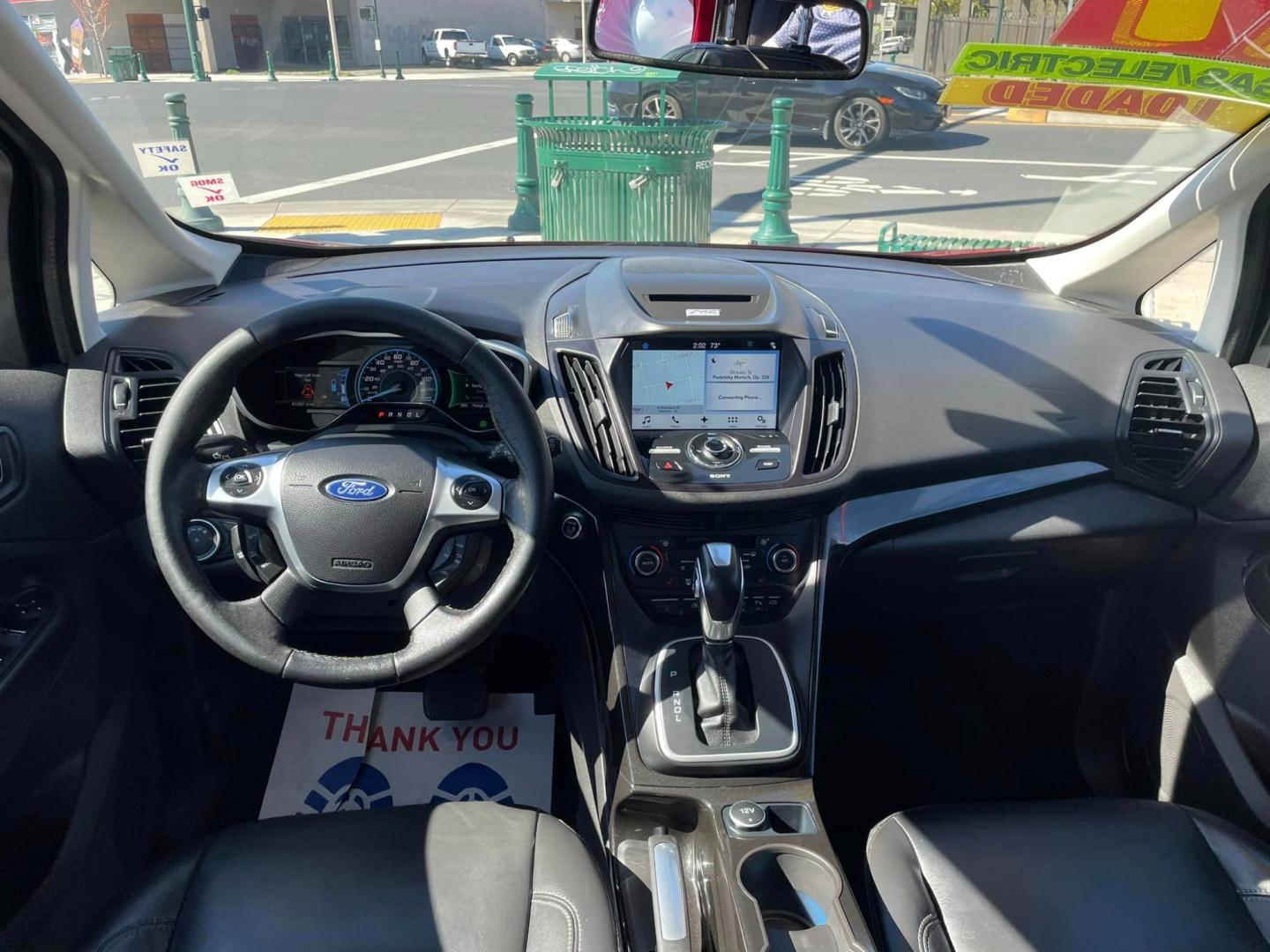 2017 RED /BLACK Ford FORD C-MAX (1FADP5FU6HL) , located at 744 E Miner Ave, Stockton, CA, 95202, (209) 944-5770, 37.956863, -121.282082 - Photo#8